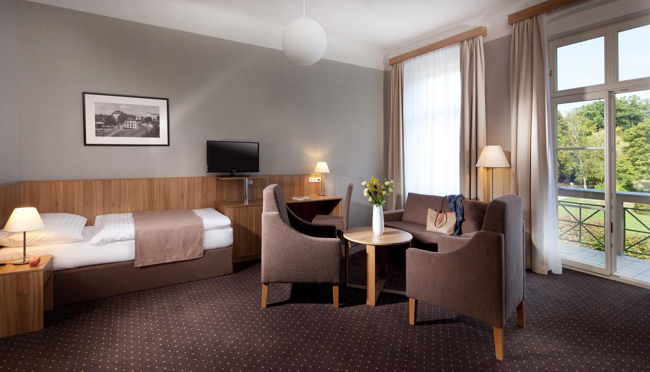 Badenia Hotel Praha Frantiskovy Lazne Luaran gambar